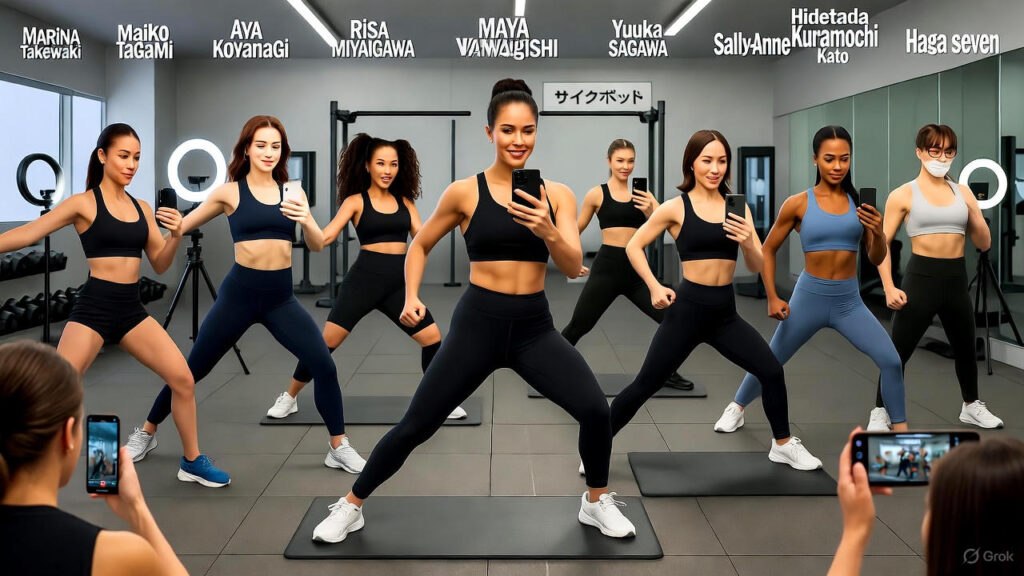 Japanese Fitness Influencers